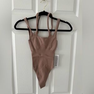 Urban outfitters striped bodysuit